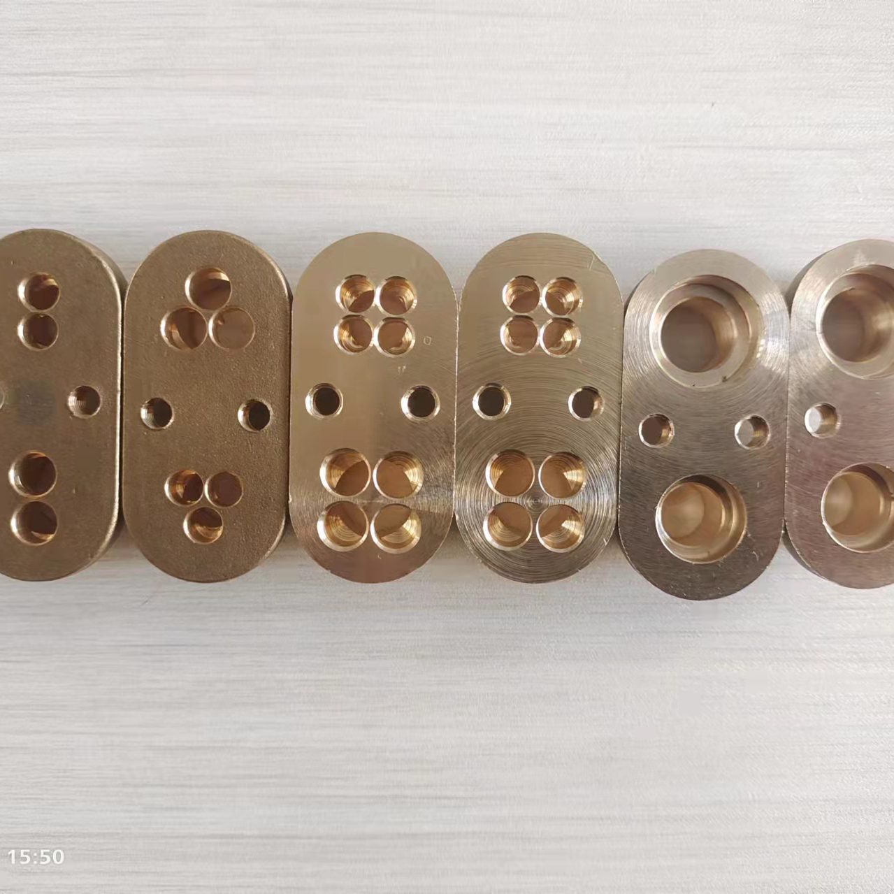 Brass Automotive AC Clamping Plate Connector