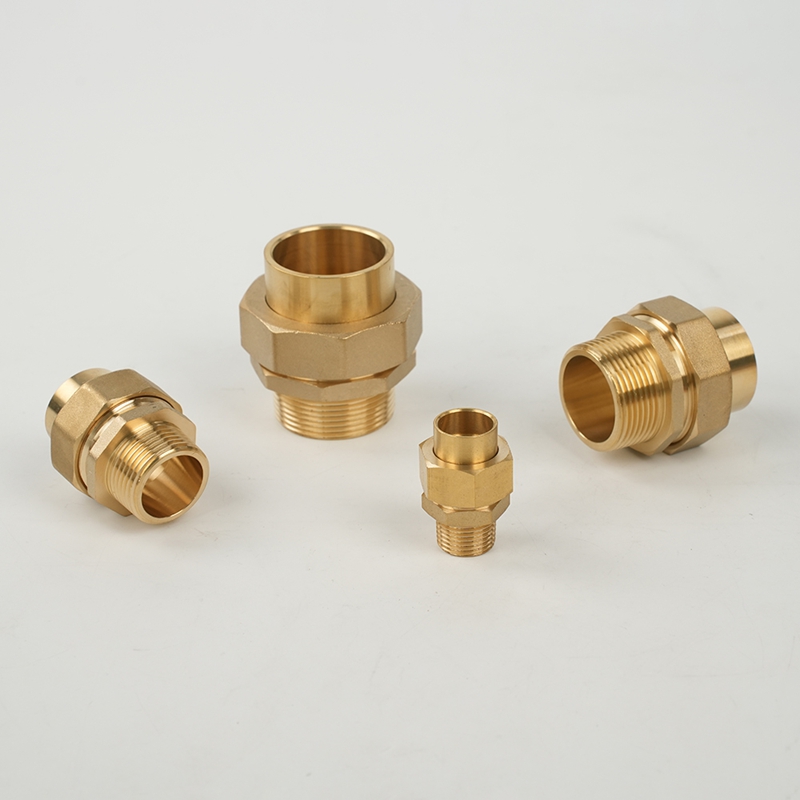 Brass Female Thread X Socket Union (Threaded Pipe Connector)