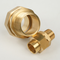 Brass Female Thread X Socket Union (Threaded Pipe Connector)
