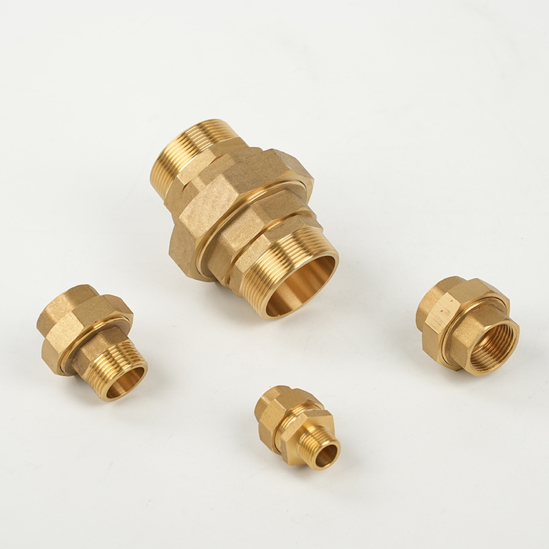 Brass Female Thread X Socket Union (Threaded Pipe Connector)